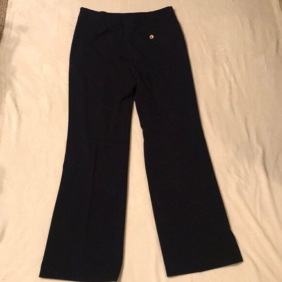 Grace Elements Navy Blue Flat Front Pants - Sz 10 - Picture 6 of 7
